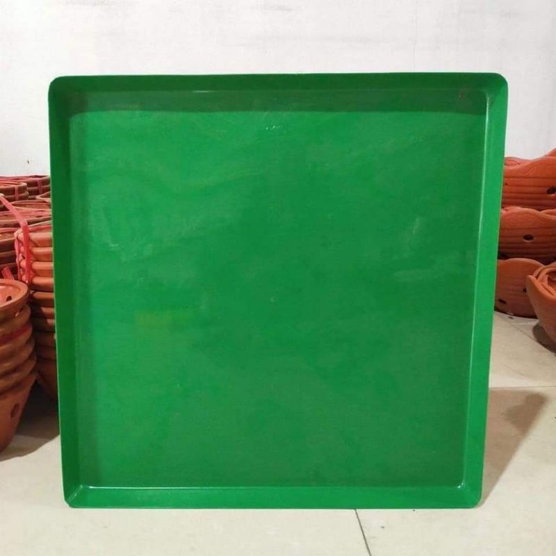 Set 10 khay nhựa lót chậu cây kích thước 50x50x3cm