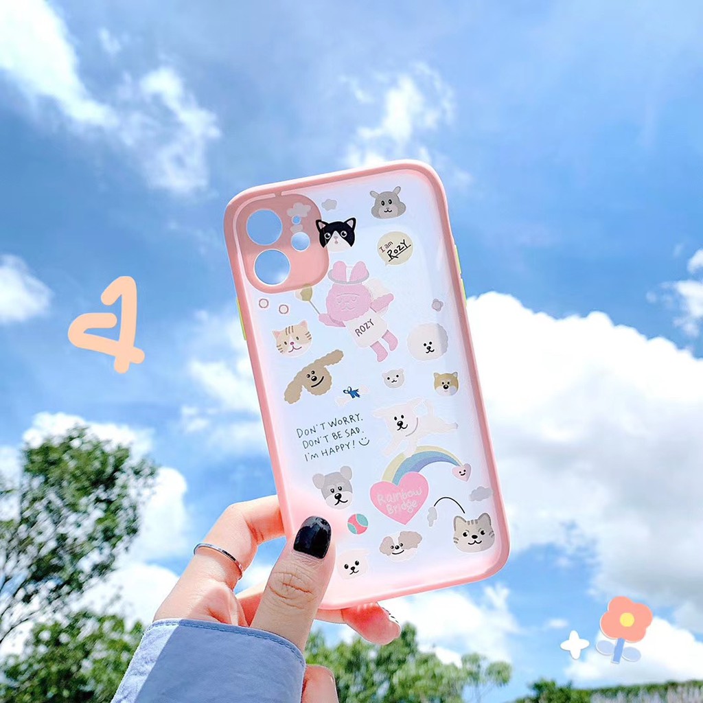 Ốp điện thoại mềm họa tiết thỏ và hoa 3D cho iPhone 11 Pro Promax X XS XR XSmax 6 6s 7 8 plus | BigBuy360 - bigbuy360.vn