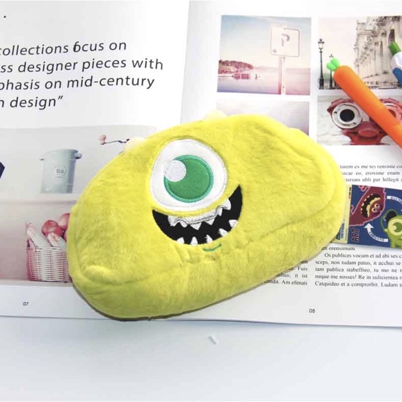 Hộp bút quái vật hai mặt 2 trong 1 phim hoạt hình disney cực chất