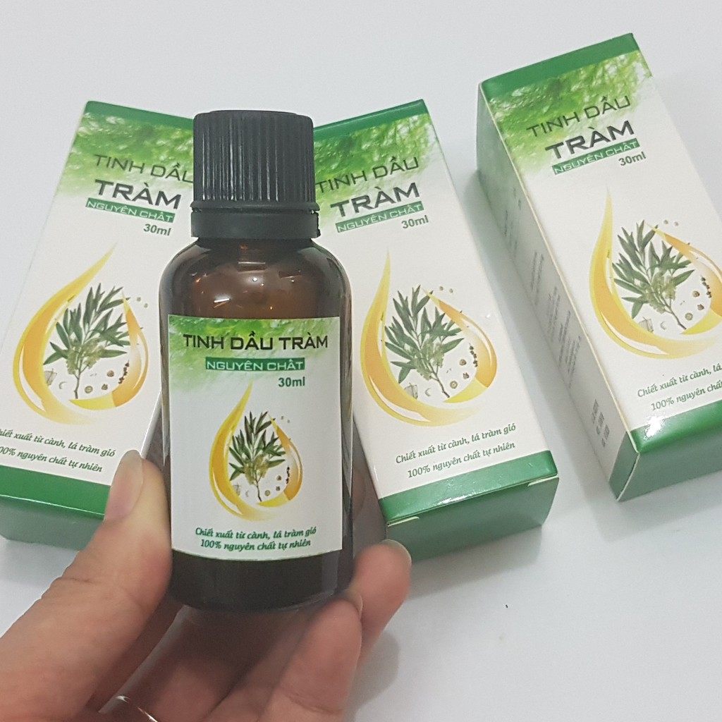 Tinh Dầu Tràm Nguyên Chất An Toàn Cho Bé (Các Loại 10ml, 30ml, 50ml, 100ml)