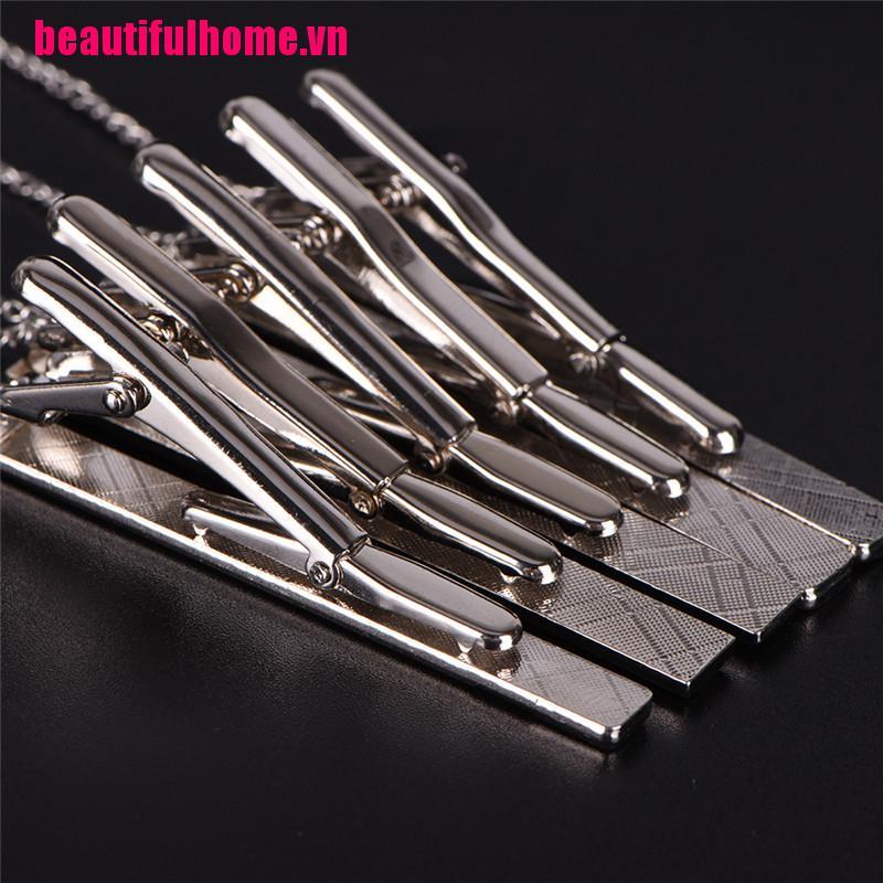 Kẹp Cà Vạt Bằng Thép Không Gỉ Phong Cách