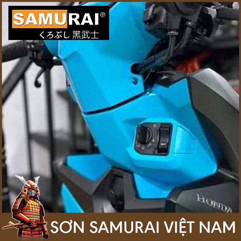 Chai Sơn Samurai Màu Xanh 322