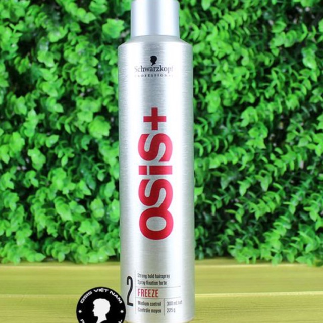 (Chính hãng)Gôm xịt tóc cao cấp Osis+ 2 Freeze Finish SCHWARZKOPF  300ml