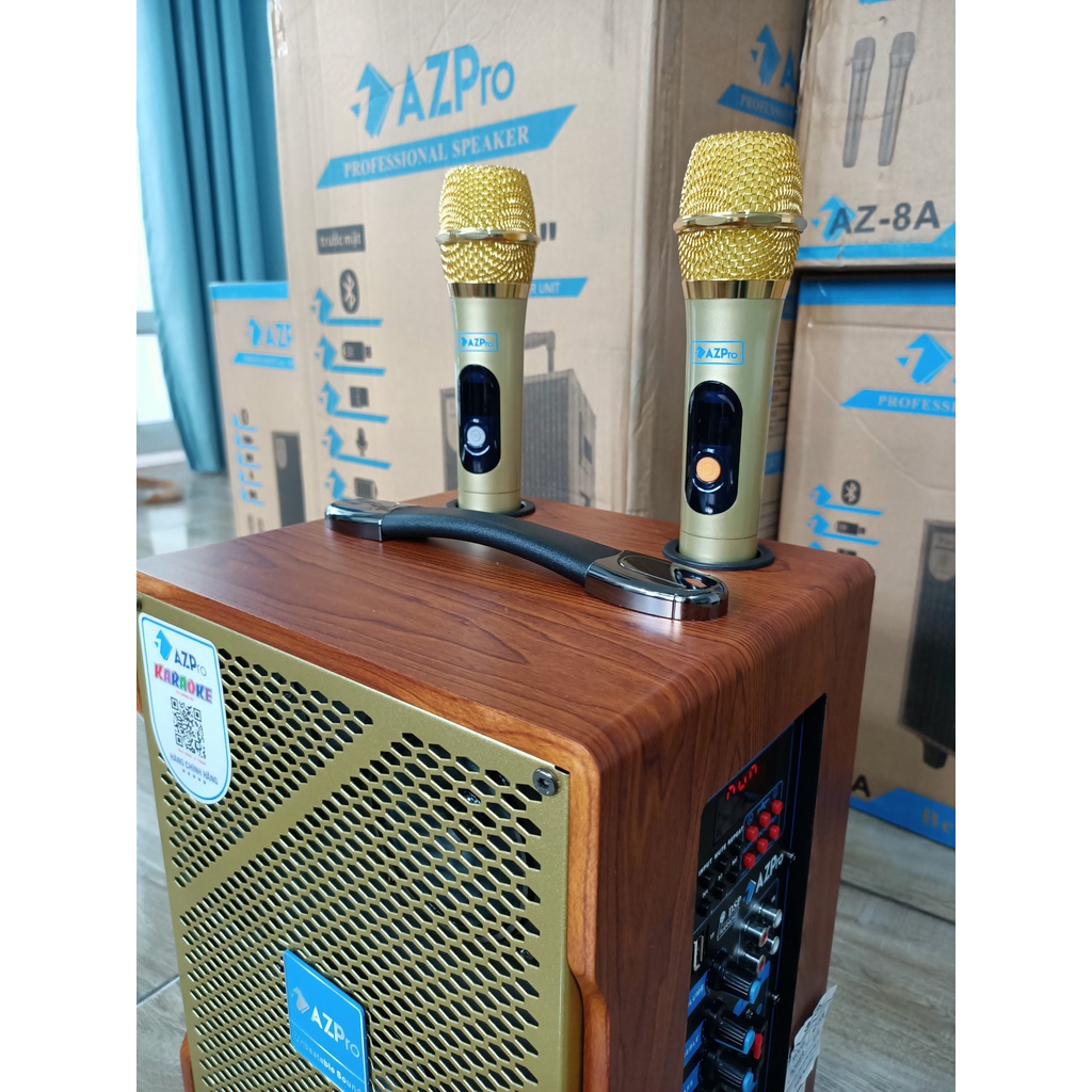 Loa Kéo 3 Đường Tiếng 2 Mic Kim Loại Sang Chảnh Âm Thanh Tuyệt Vời Chínhh Hãng Bảo Hành 12 Tháng Loa Kéo Loa Karaoke