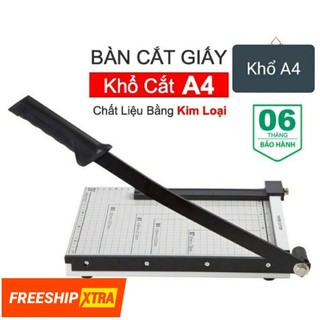 Bàn Cắt Giấy CAO CẤP “NHẬP KHẨU” PAPER CUT Khổ A4 Chất Liệu Bằng Kim Loại