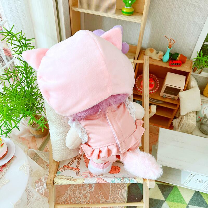 Búp Bê Kuromi LinaBell Nhồi Bông Thay Thế 20CM AKB48 Aespa Sana