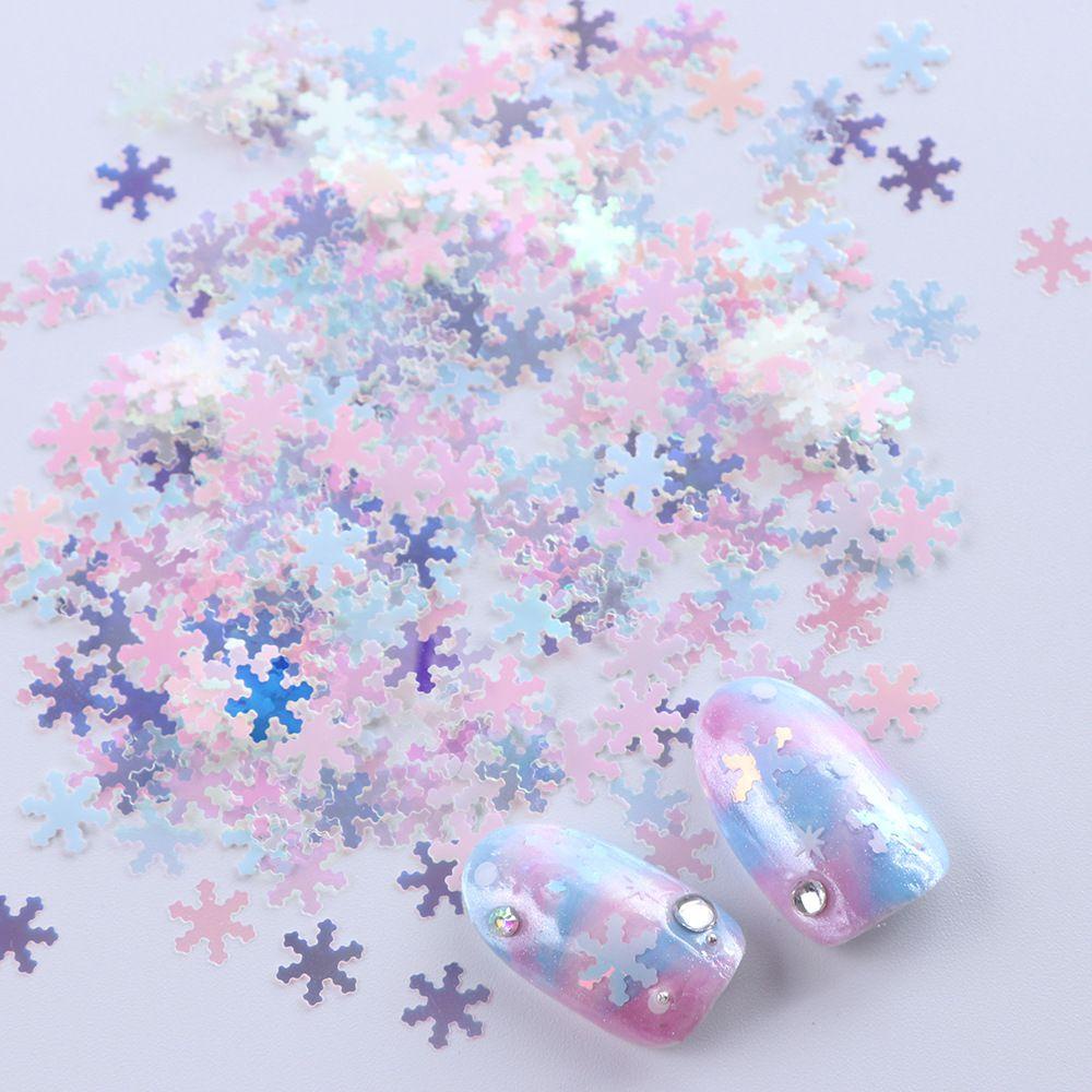 XIANTIN Kim Sa 3D Trang Trí Móng Tay Chủ Đề Giáng Sinh Xinh Xắn