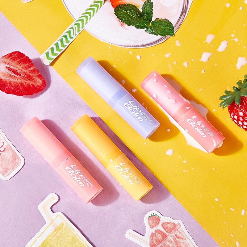 [Hàng mới về] Son dưỡng môi LEYU hương trái cây không nhờn cao cấp