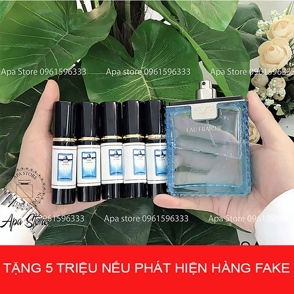 Nước Hoa Nam Versace Man Eau Fraiche Chai 10ml | WebRaoVat - webraovat.net.vn