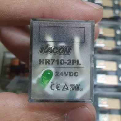 Relay rơ le Kacon HR710-2PL 24vdc 8 chân to