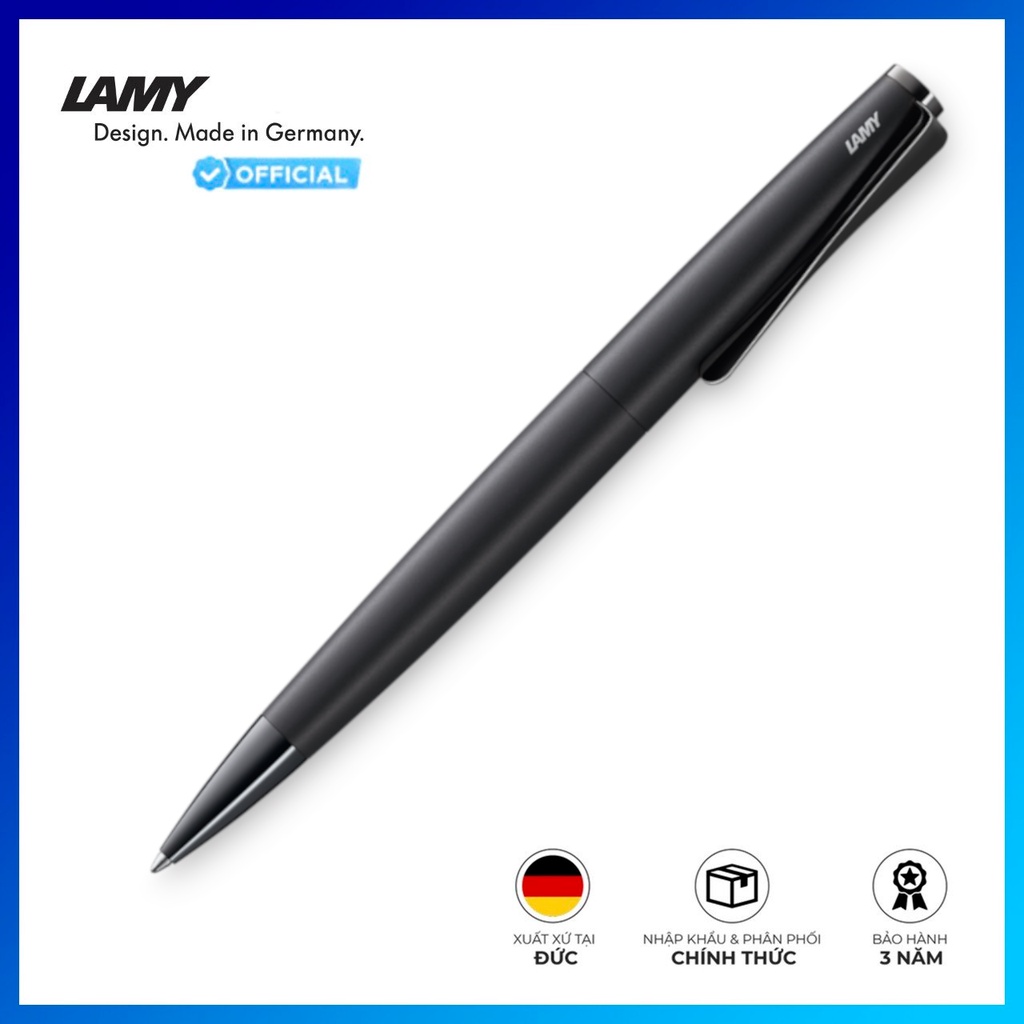 Bút bi nước cao cấp LAMY studio Lx All Black - Hãng phân phối chính thức