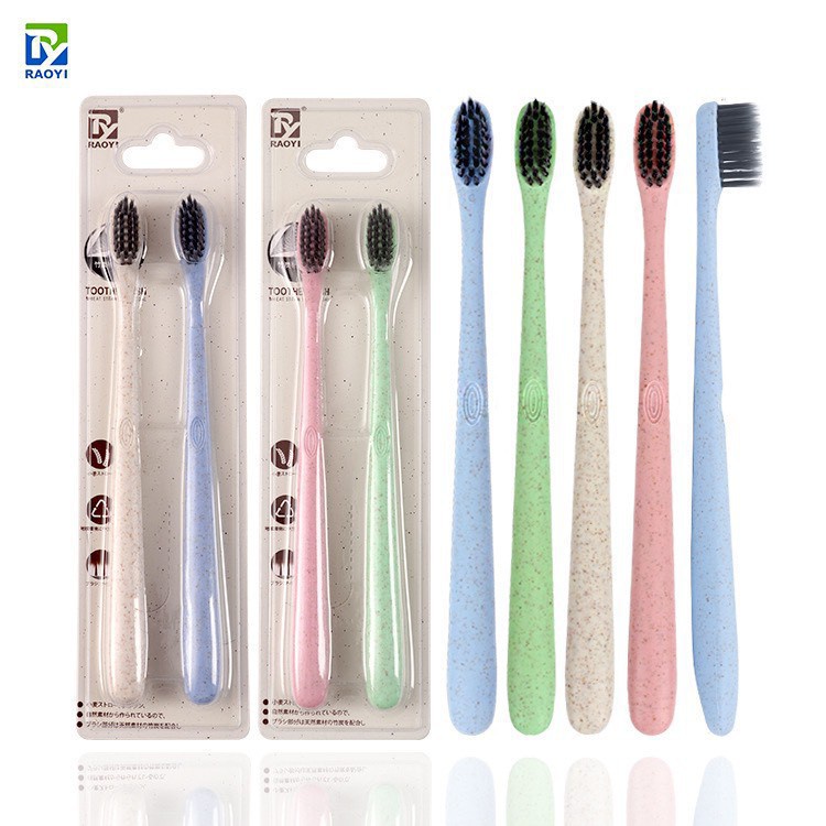 Set 10 cây bàn chải đánh răng lúa mạch tiện ích thân thiện với môi trường 88071 NGUYỄN TÙNG