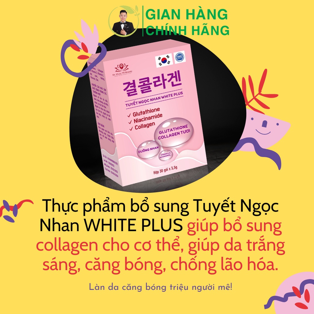 Tuyết ngọc nhan WHITE PLUS - Collagen truyền trắng