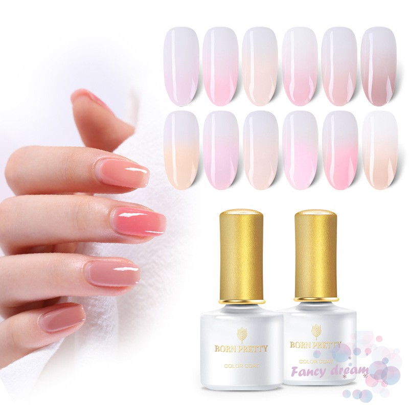 [Hàng mới về] Lọ nước sơn móng tự nhiên không độc hại 6ml