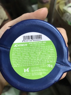 Sáp vuốt tóc Xmen spiky 70g