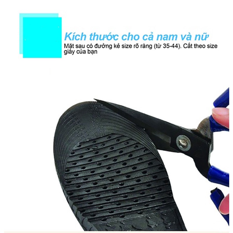 1 cặp - Đế Lót Giày Độn Đế Tăng Chiều Cao  vừa size 35-44