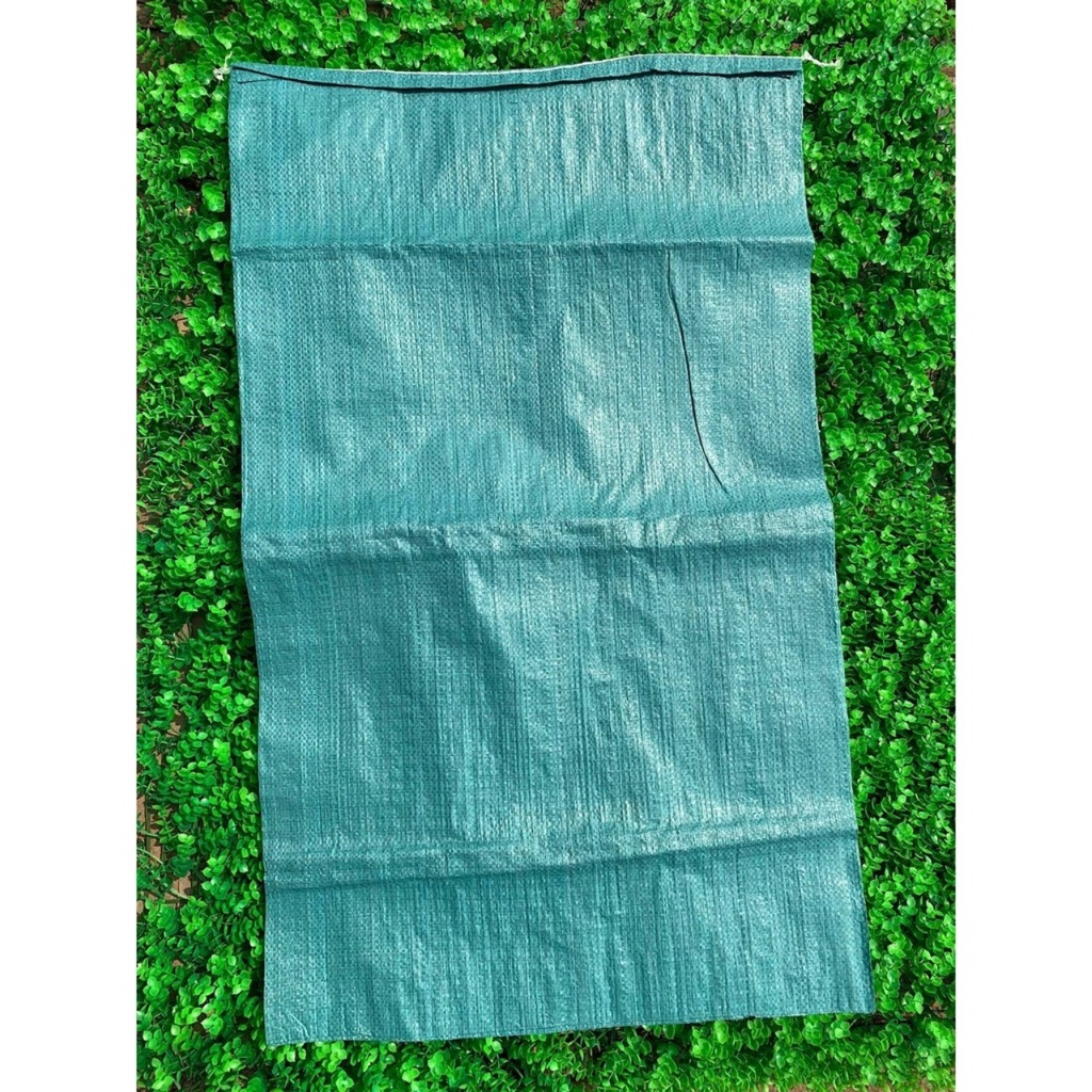COMBO 50 Bao Tải Dứa Đóng Hàng - Bao Tải Xanh PP - Đủ Kích Thước - Hàng Mới 100%