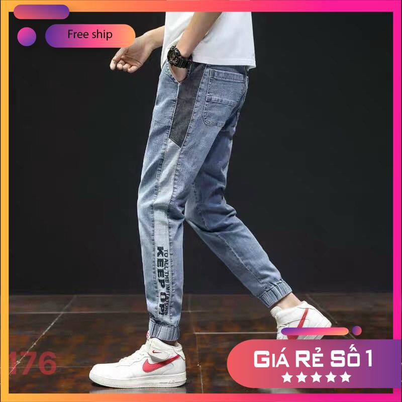 (GIÁ SIÊU RẺ)  🔥HOT 🔥 2 Mẫu Quần jogger chất jean giá rẻ phong cách trẻ trung năng động vải dày giá rẻ sập sàn