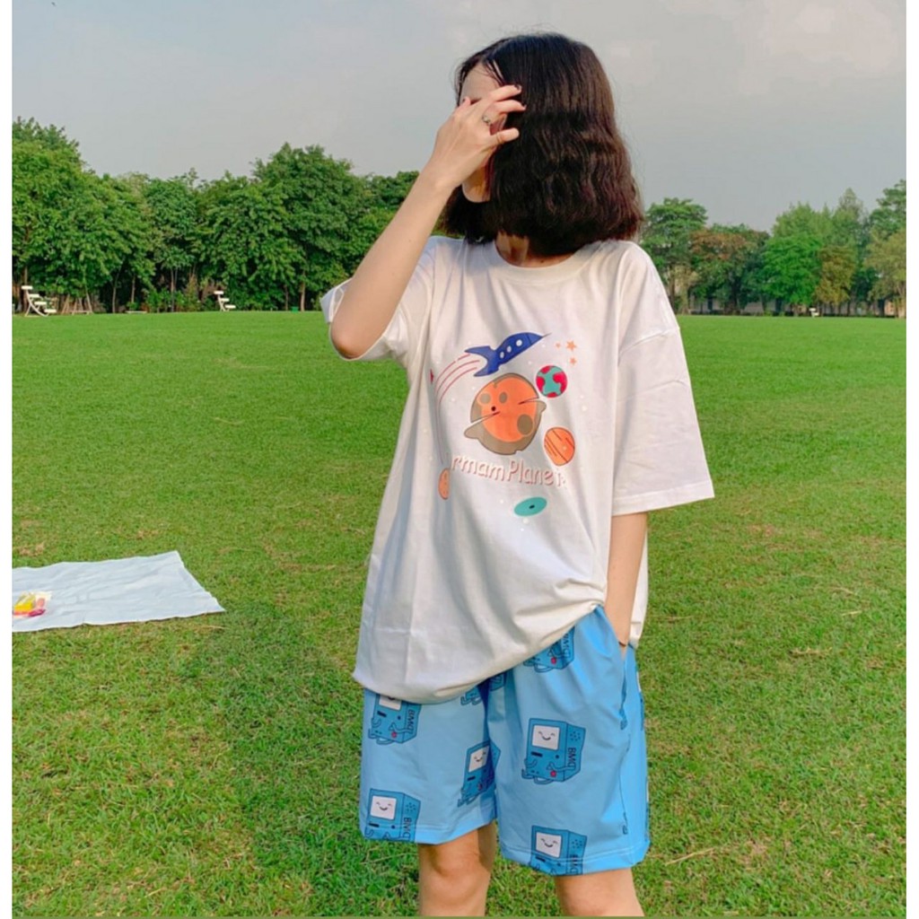 Quần Short CARTOON Unisex (6 MÀU) | BigBuy360 - bigbuy360.vn