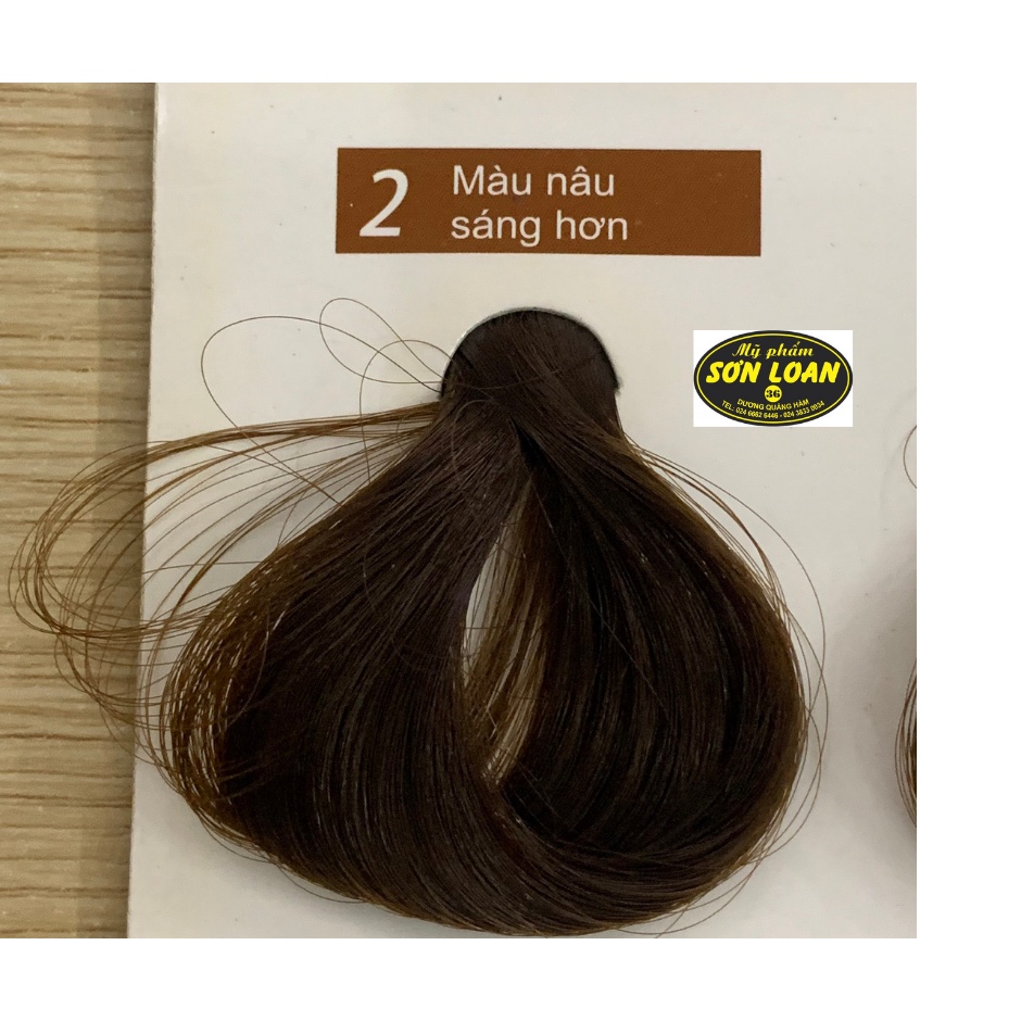 [GIÁ SỐC]Thuốc nhuộm tóc phủ bạc Salon de pro số 2,3,4,5,5K,6,7 Cho cả nam và nữ