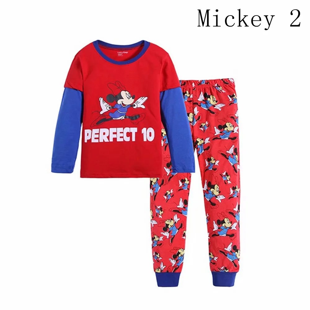 Set đồ ngủ dài in hình chuột Mickey dễ thương cho bé gái