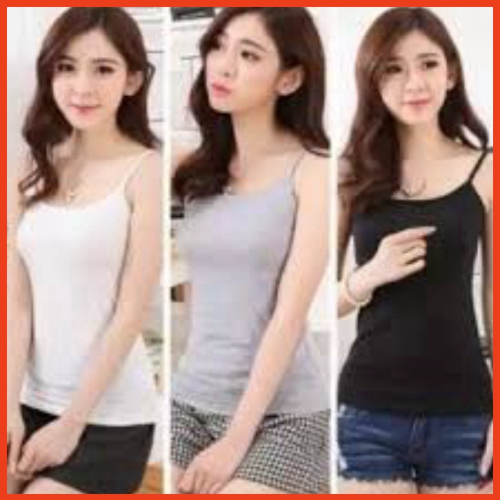 ÁO THUN NỮ HAI DÂY NỮ CHẤT VÃI COTTON MỀM MỊN CO GIẢN THOÁNG MÁT 38KG-52KG