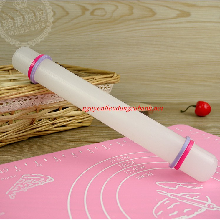 Cán bột silicon đúc 22cm điều chỉnh độn dày