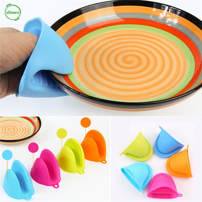 Găng Tay Silicon Cách Nhiệt Dùng Trong Nhà Bếp