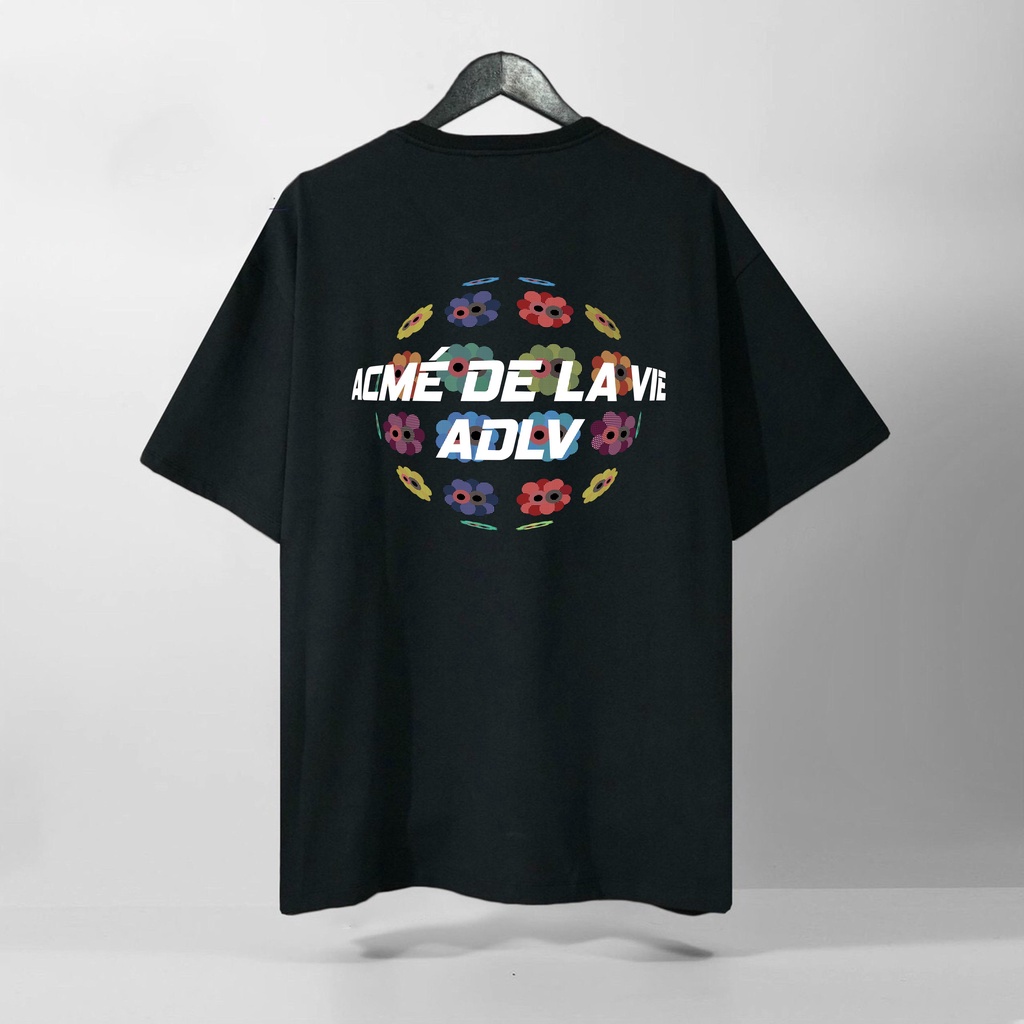 Áo Thun Tay Lỡ Acmé De La Vie (ADLV), Form rộng oversize, áo phông unisex, chất liệu Cotton - KKIM Shop