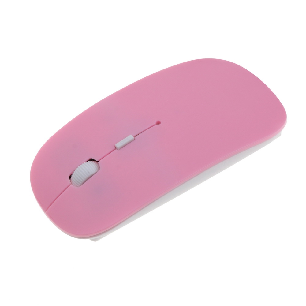 Bộ chuột quang không dây 2.4GHz siêu mỏng kèm USB nhận tín hiệu