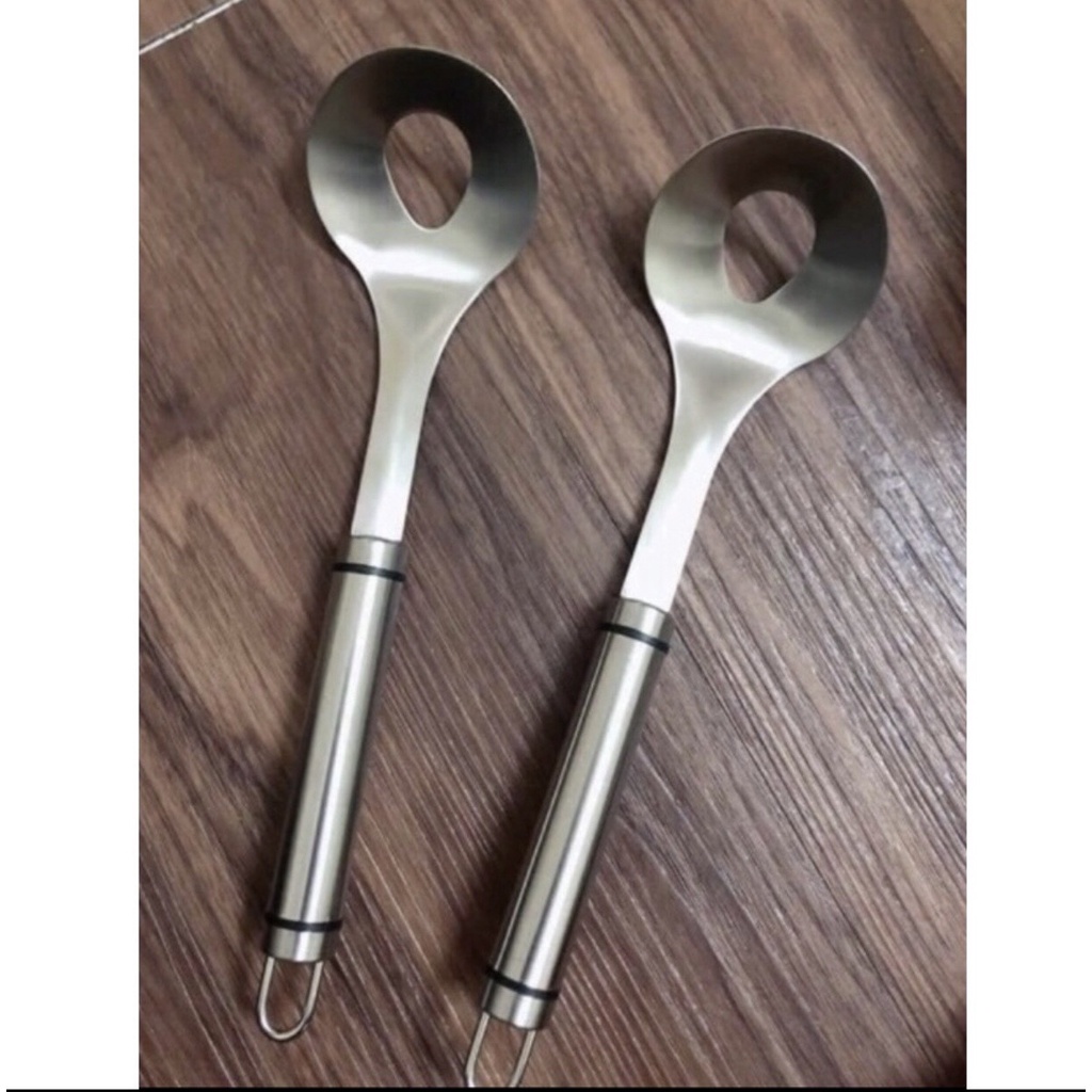 Thìa inox 304 Cao Cấp làm thịt viên, chả viên, nặn mọc tiện dụng
