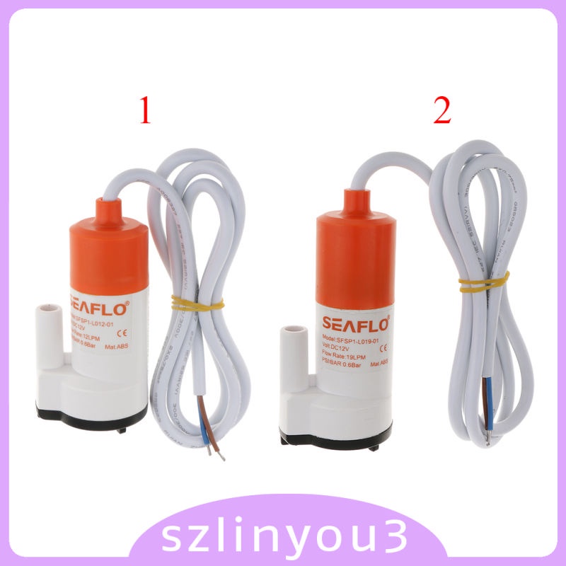 Máy bơm nước áp suất chìm 12V 3.2 GPM 12L cho tàu thuyền | BigBuy360 - bigbuy360.vn