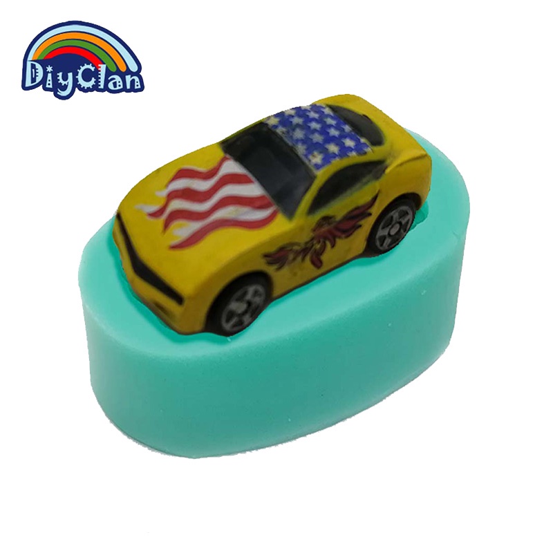 Khuôn Silicone Làm Bánh Tạo Hình Xe Hơi Thể Thao Sáng Tạo