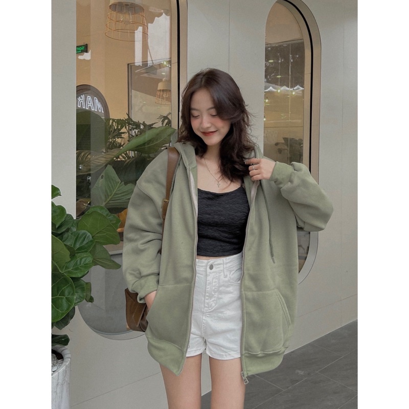 Áo khoác nỉ bông - 36661A - trơn