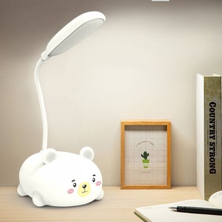 Đèn led để bàn hình gấu 9096