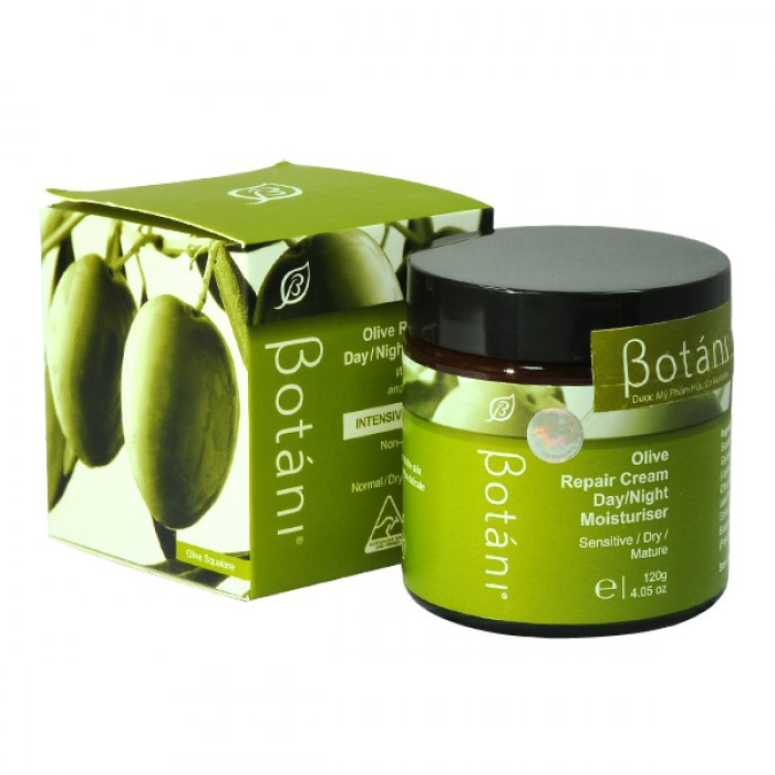 BOTANI - Kem dưỡng ẩm chuyên sâu ngày và đêm
Olive Repair Cream 120GR