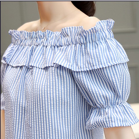 Áo nữ nhún bèo Haint Boutique ale26