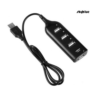 Bộ Chia 4 Cổng USB 2.0 Tốc Độ Cao Cho PC / Laptop