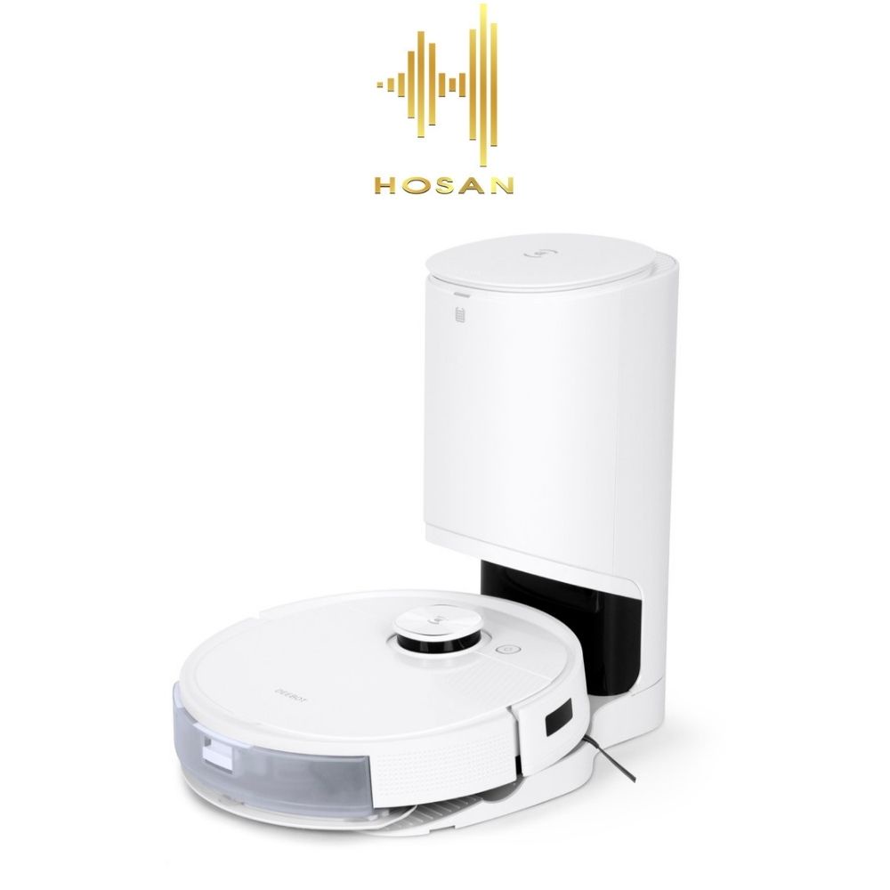 Robot hút bụi HOSAN ecovacs Deebot T9 Plus - Hệ thống lau rung OZMO - Mô phỏng bản đồ 3D - Lực hút lên đến 3000pa