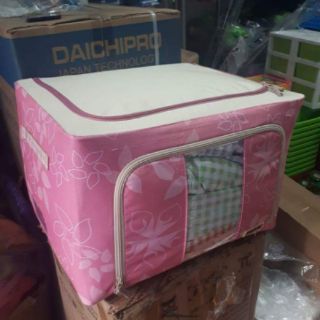 Hộp cất chăn khung sắt