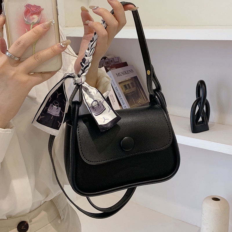 Túi xách IELGY đeo vai bằng lụa cỡ nhỏ đơn giản thời trang dành cho nữ