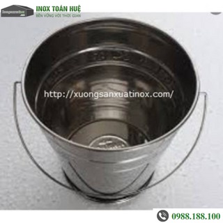 Xô inox đựng nước