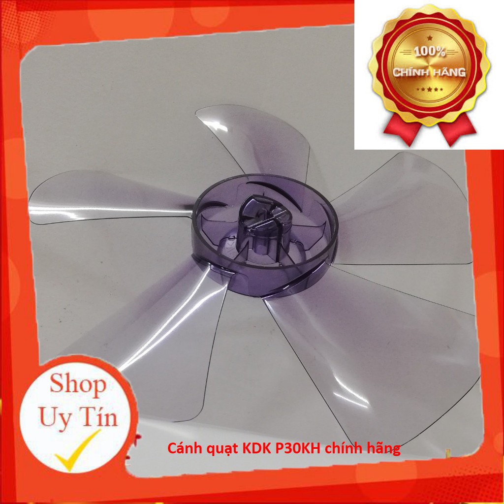 Cánh quạt KDK model P30KH chính hãng - cánh dùng chung cho quạt lửng Panasonic F307KH