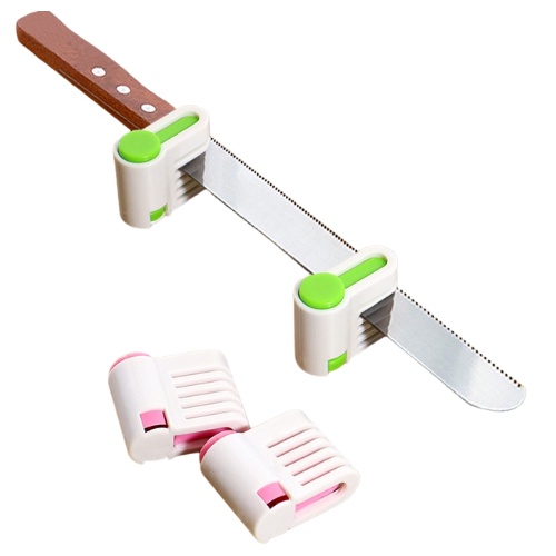 Set 2 chiếc Dụng cụ cắt lát bánh gato làm bánh Mousse, Chesse, Tiramisu, bông lan trứng muối