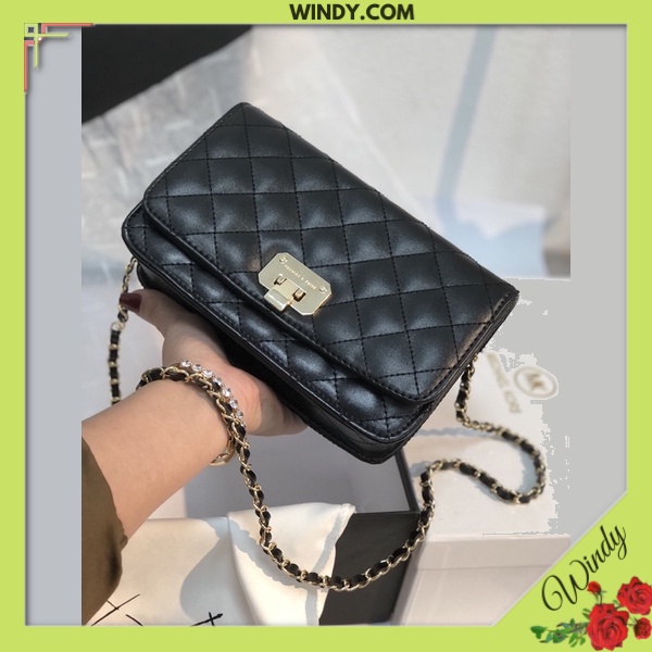 Túi Xách Nữ Đeo Chéo CNK Mini Size 20cm Ô Trám WD522