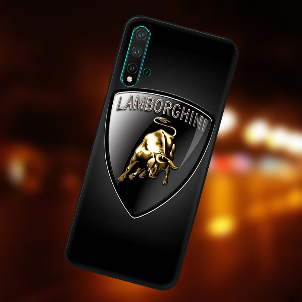 Ốp Điện Thoại Tpu Mềm Chống Rơi In Logo Lamborghini Cho Huawei Nova 2i 3i 5t 7 Se Y5P