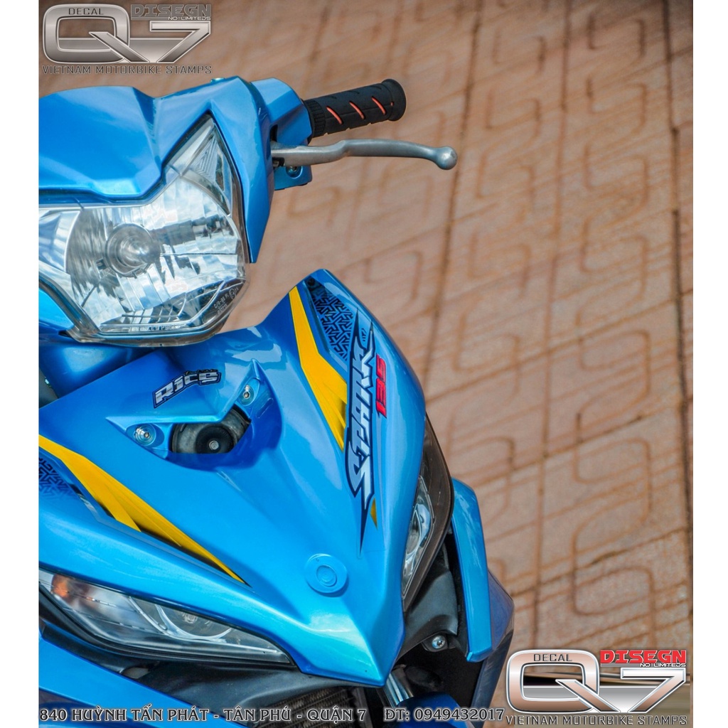 TEM RỜI EXCITER 2011 XANH ĐEN