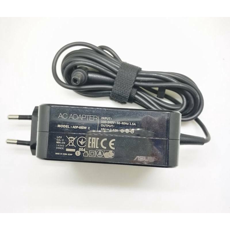 Sạc laptop Asus, vuông zin 19V - 3.42A/65W chân cắm 5.5x2.5mm