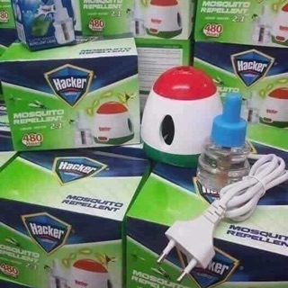 Máy đuổi muỗi xông tinh dầu Hacker