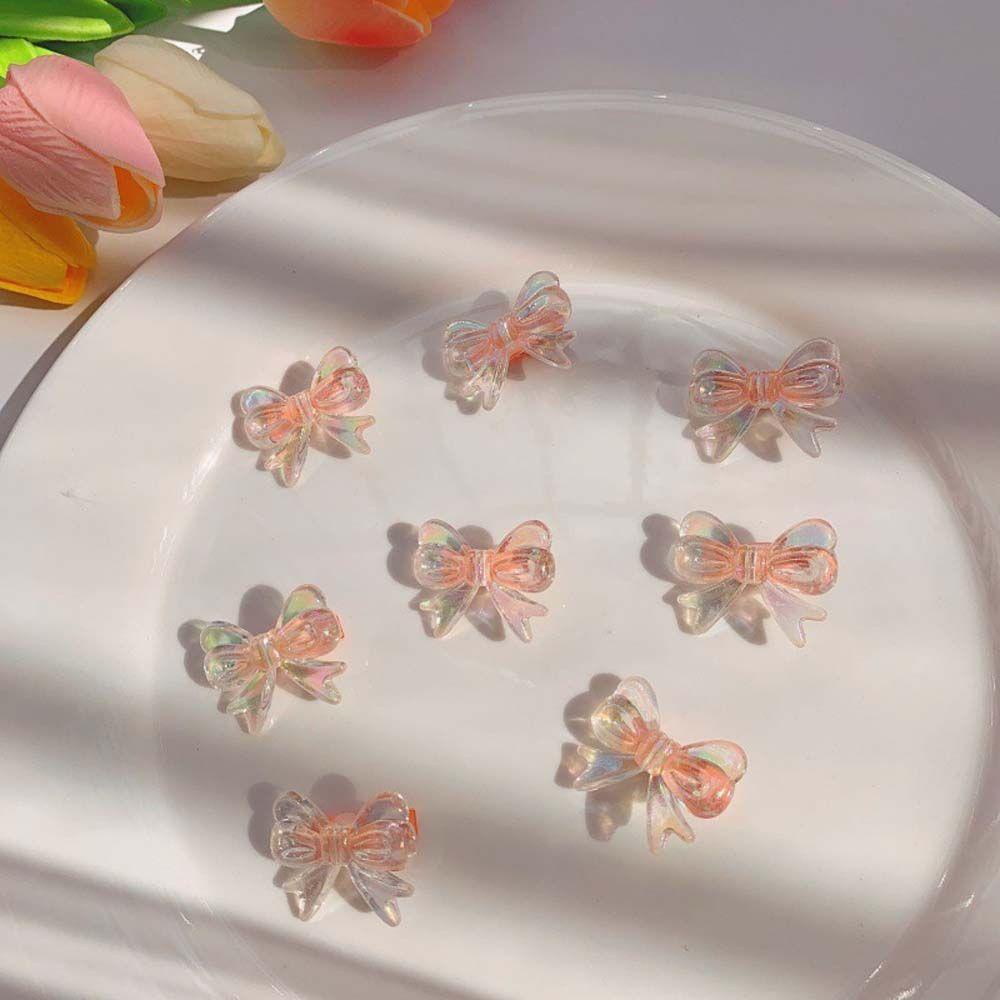 Kẹp Tóc Hình Nơ Bằng Nhựa Resin Thời Trang Hàn Quốc Cho Bé Gái